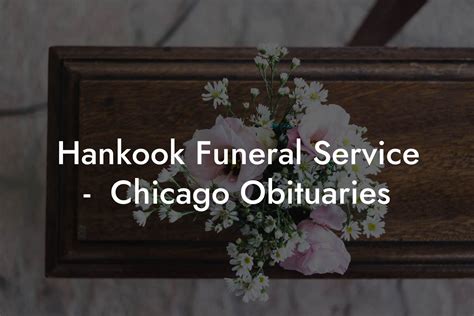 Funeral Service in Chicago, IL